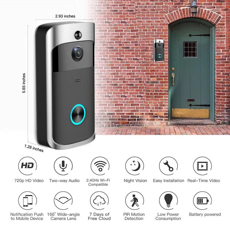 Home Security WiFi Doorbell Camera