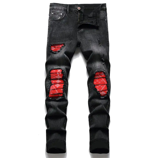 Fashion New Biker Jeans