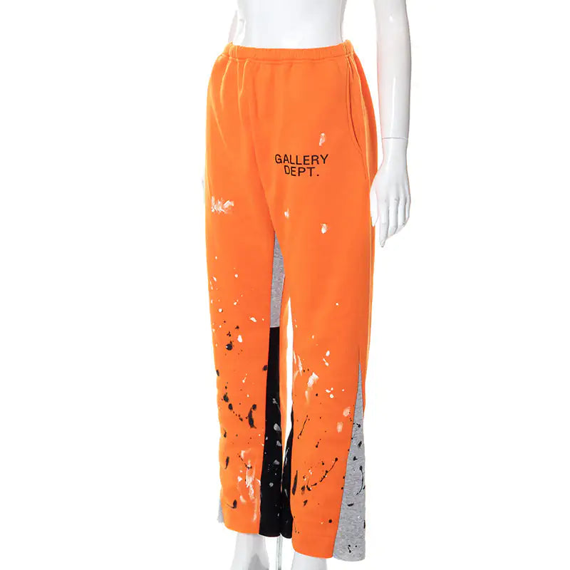 Graffiti High Waist Street Sweatpants