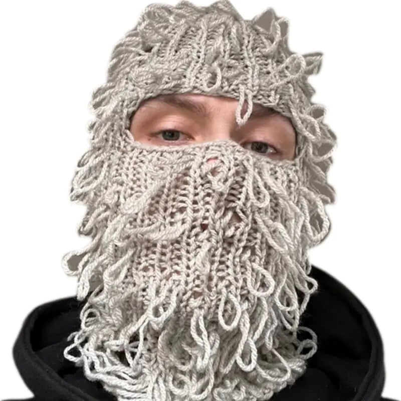 Trendy Balaclava Knit Beanie Hat