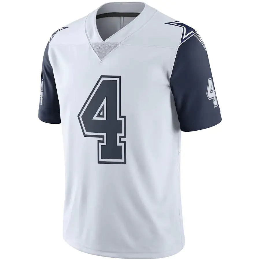 Prescott #4 Cowboys Jersey