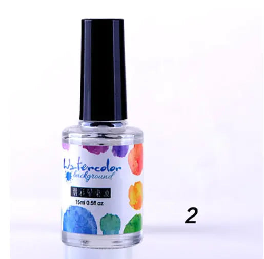 Watercolor Nail Polish.