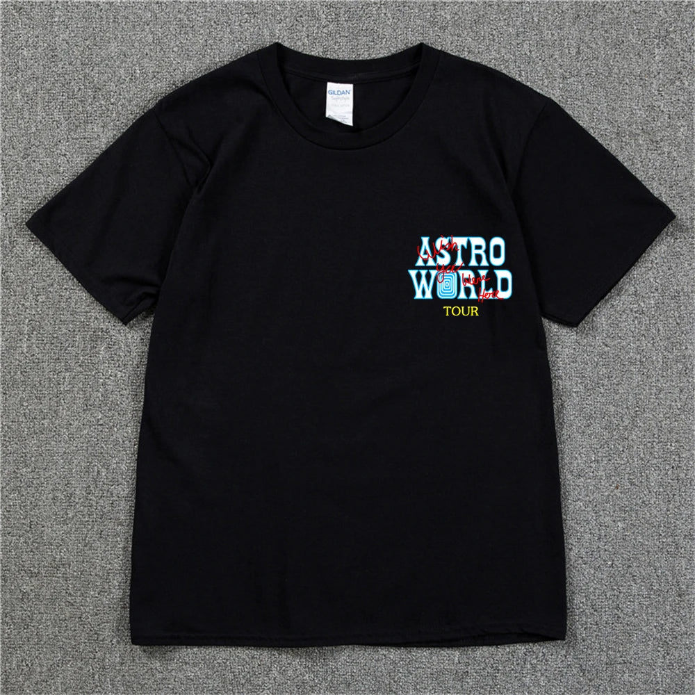 Astro World Hip-Hop T-Shirt Men, Women