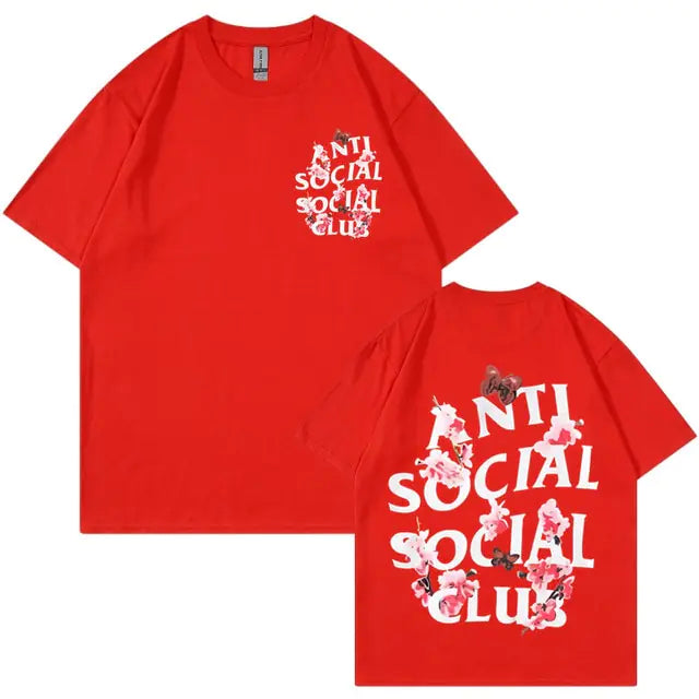 Anti-Social Summer Quality Unisex Tee Shirts