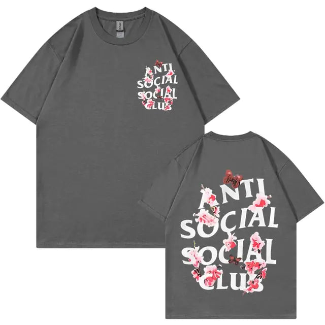 Anti-Social Summer Quality Unisex Tee Shirts