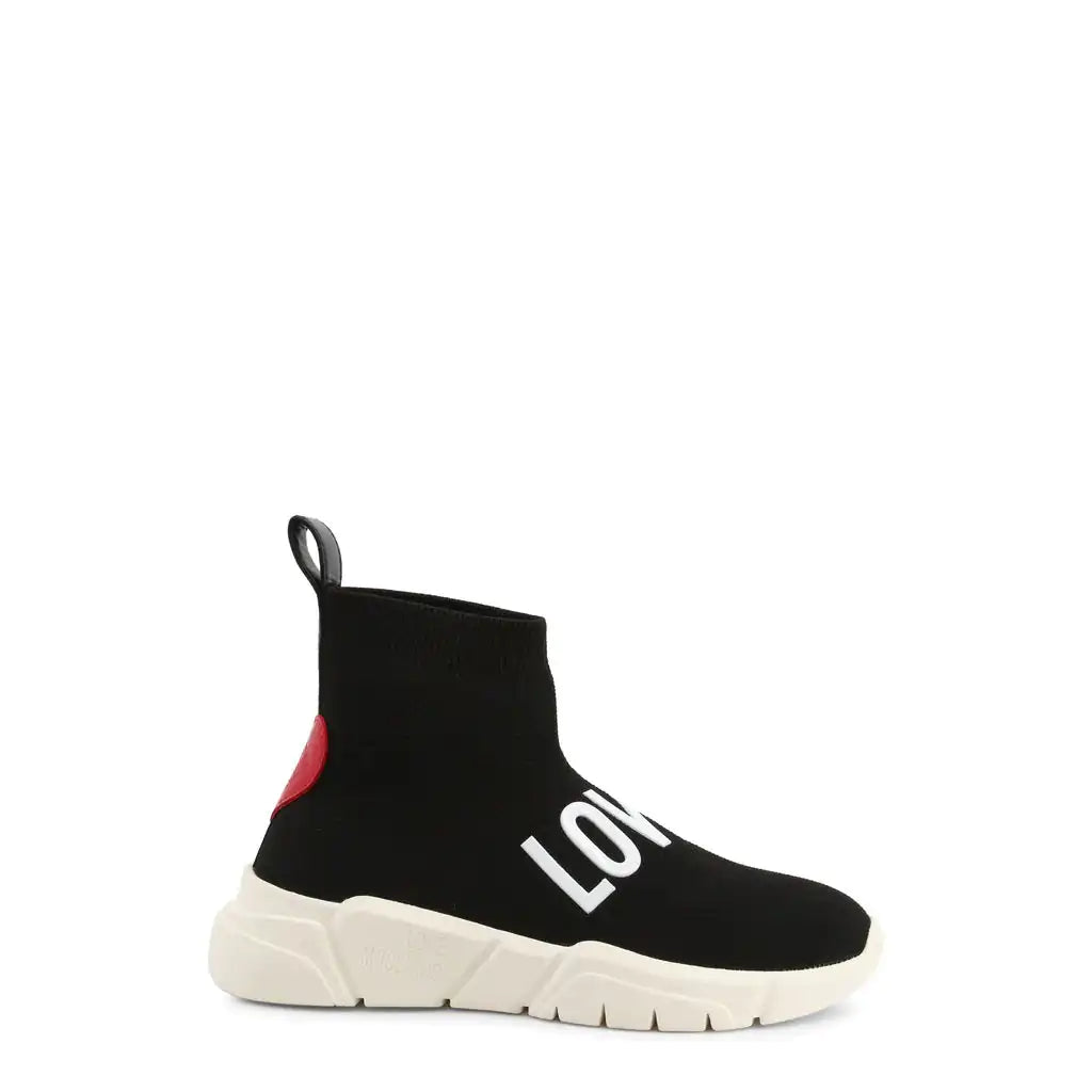 Moschino High Top Sock Sneakers