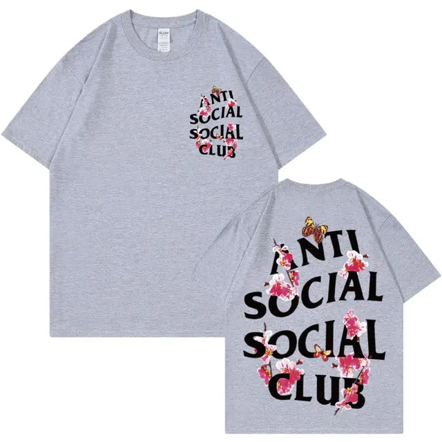 Anti-Social Summer Quality Unisex Tee Shirts