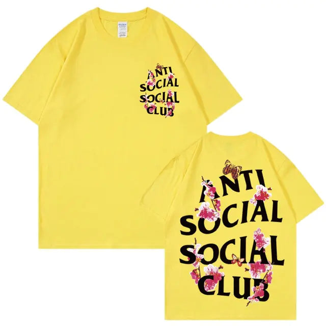 Anti-Social Summer Quality Unisex Tee Shirts