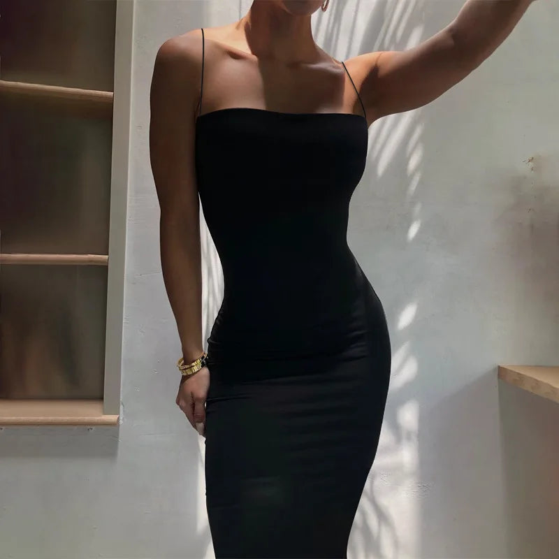 Streetwear Sleeveless Sexy Dress