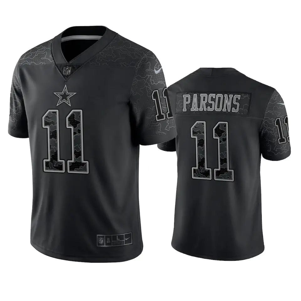 Micah Parsons Dallas Cowboys Black Reflective