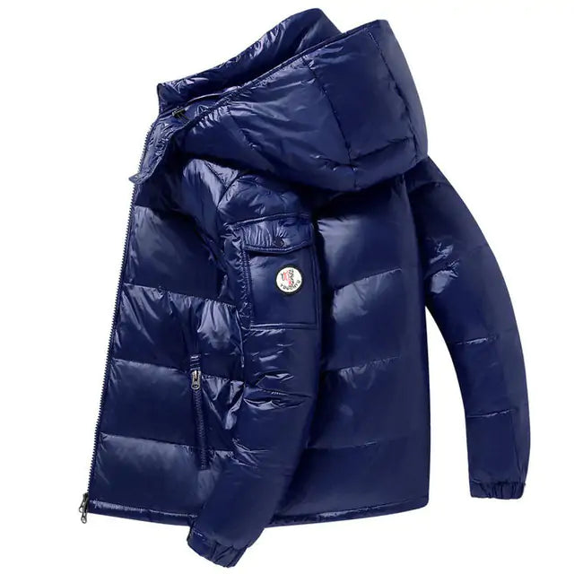 Glossy Duck Down Winter Puff Jackets