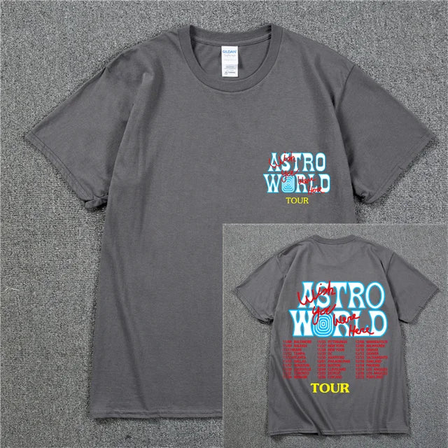 Astro World Hip-Hop T-Shirt Men, Women