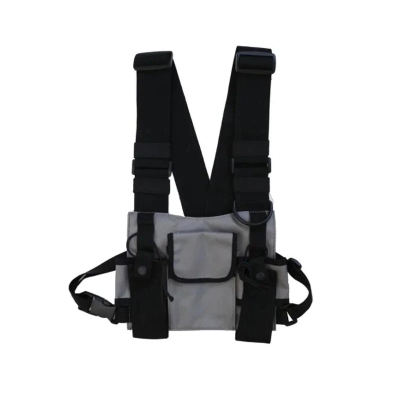 Tactical Hip Hop Streetwear Vest