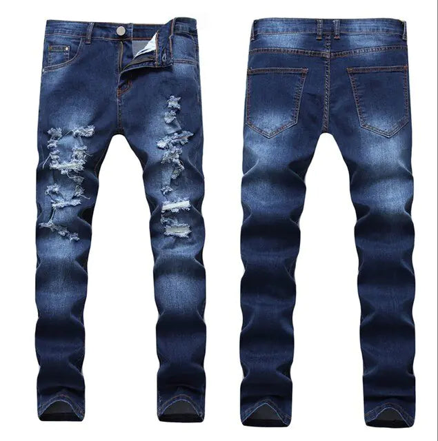 2020 Designer Men's Ripped Jeans