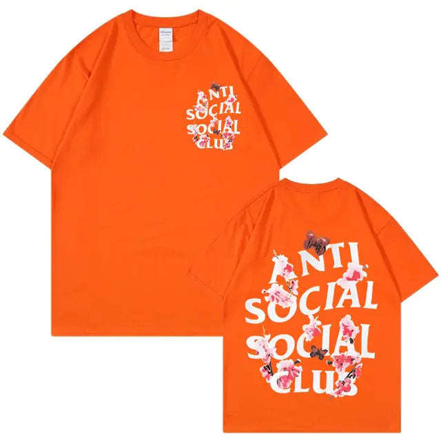 Anti-Social Summer Quality Unisex Tee Shirts