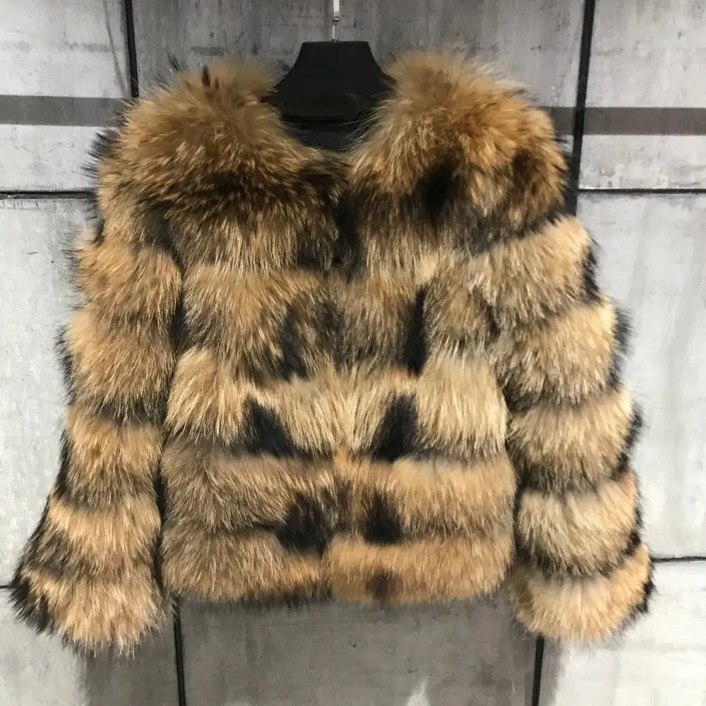 Designer Picture Perfect Thick Fur Coat