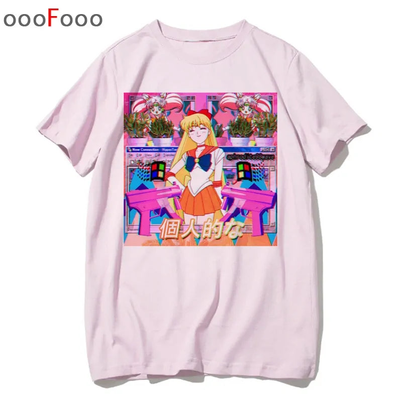 Vaporwave T Shirt Harajuk Tops T-Shirt