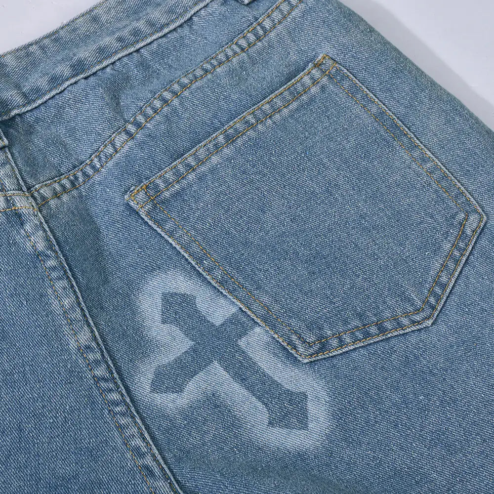 Cross Me Straight Jeans