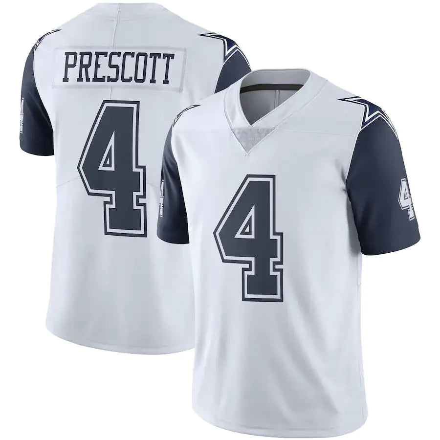 Prescott #4 Cowboys Jersey