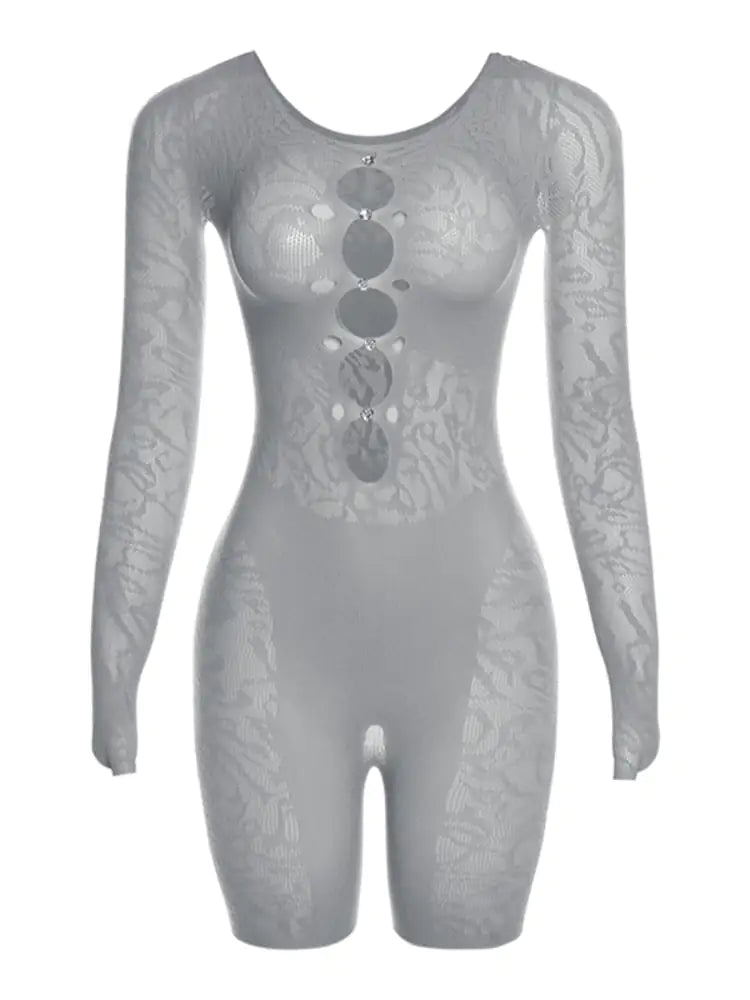 D'everedge Mesh Hollow Lingerie