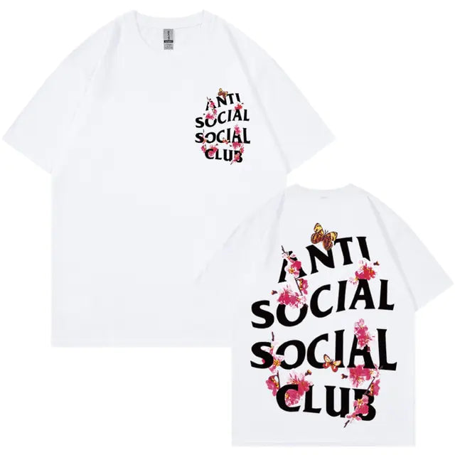 Anti-Social Summer Quality Unisex Tee Shirts