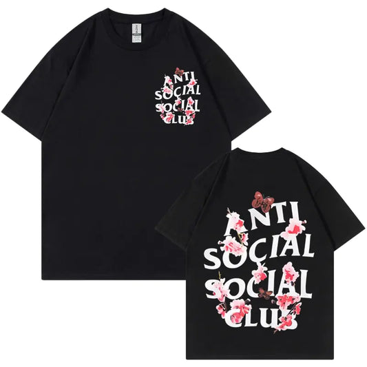 Anti-Social Summer Quality Unisex Tee Shirts