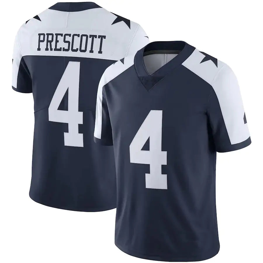 Prescott #4 Cowboys Jersey