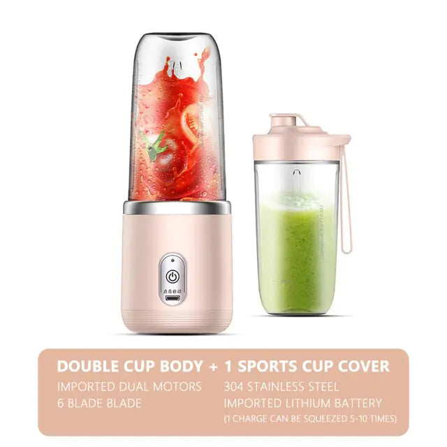 Follow Your Dreams 6 Blades Portable Juicer Blender