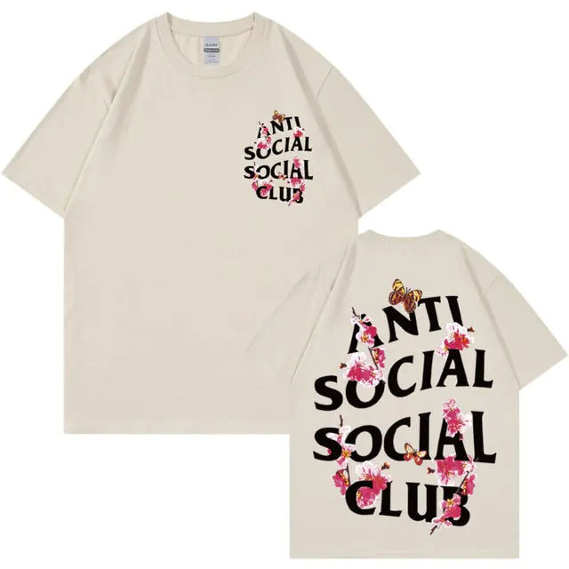 Anti-Social Summer Quality Unisex Tee Shirts