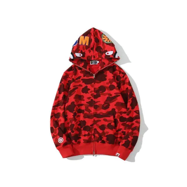 Bape Camouflage Shark Sweatshirt