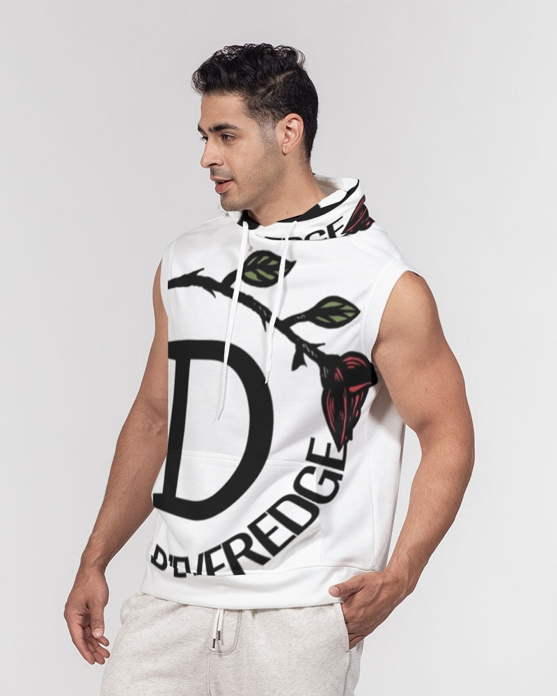 Deveredge Men's All-Over Print Heavyweight Sleeveless Hoodie