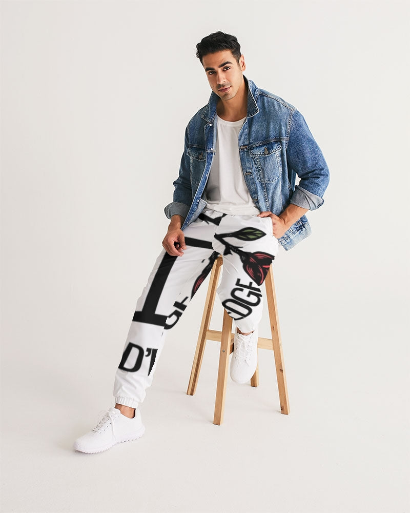 Deveredge Men's All-Over Print Track Pants