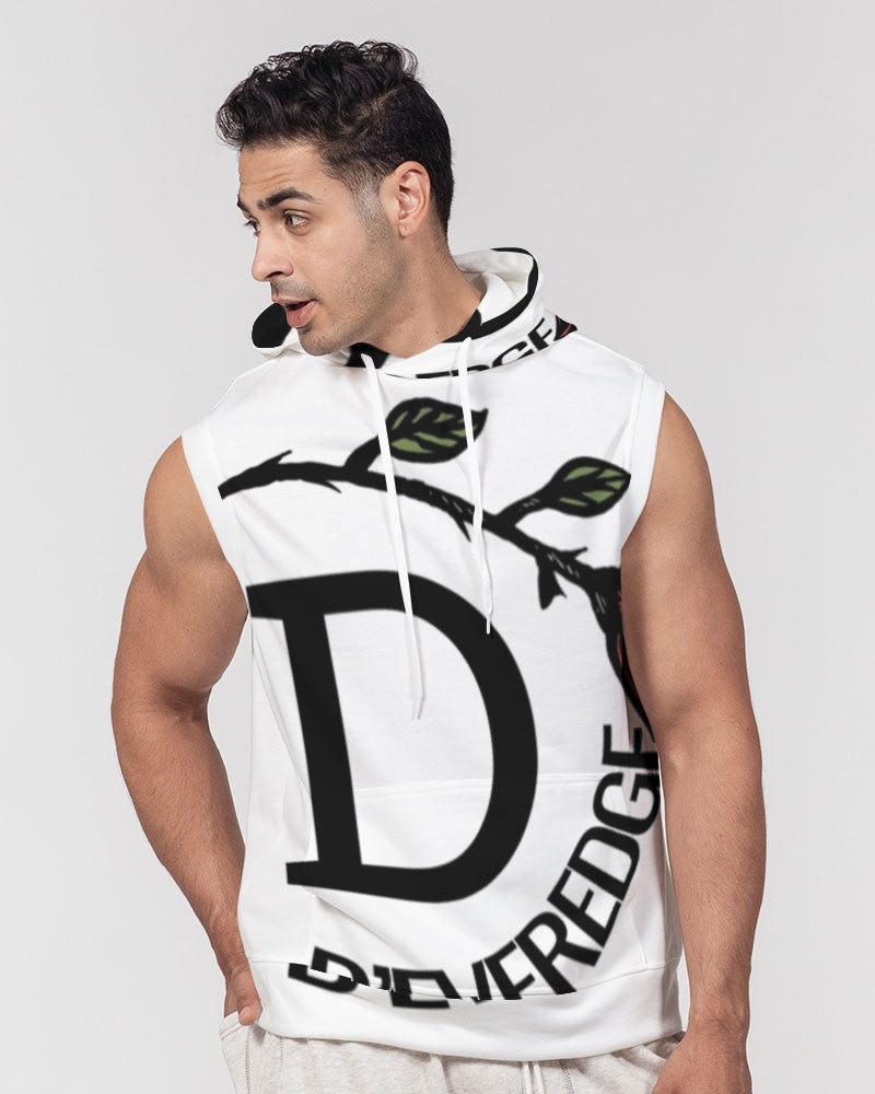 Deveredge Men's All-Over Print Heavyweight Sleeveless Hoodie