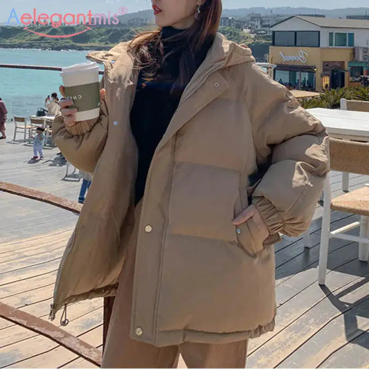 Womens Warm Parka Coat