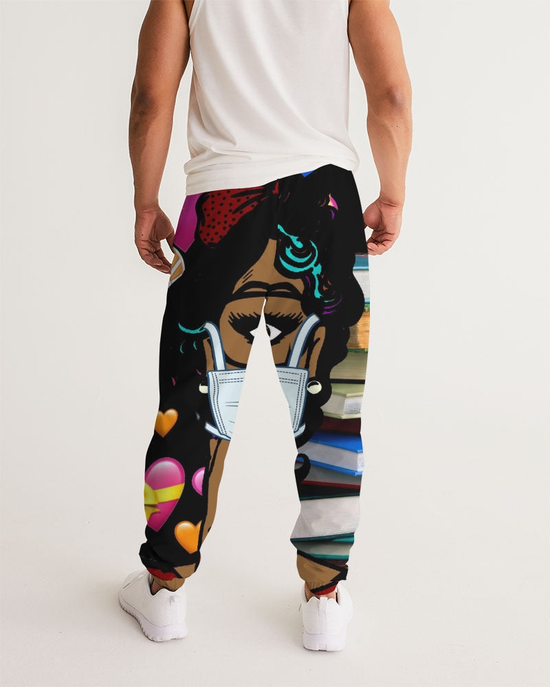 Resizer_15963384652740 Men's All-Over Print Track Pants