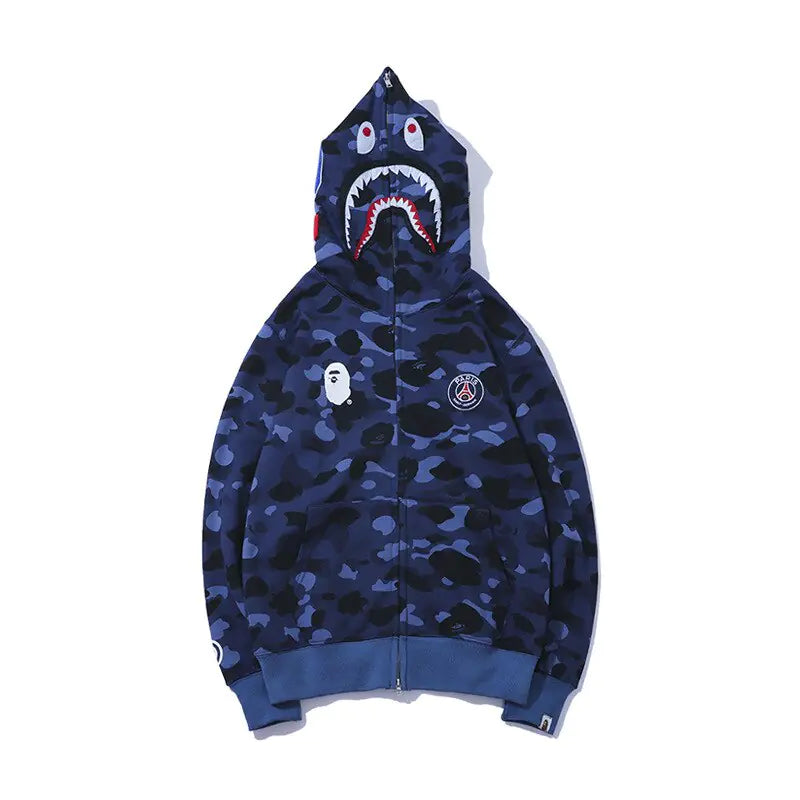 Bape Camouflage Shark Sweatshirt