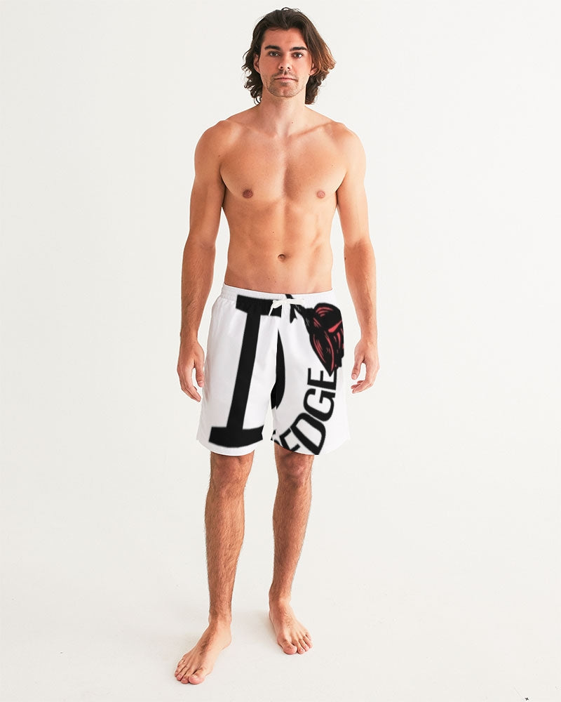 Deveredge Men's All-Over Print Swim Trunk