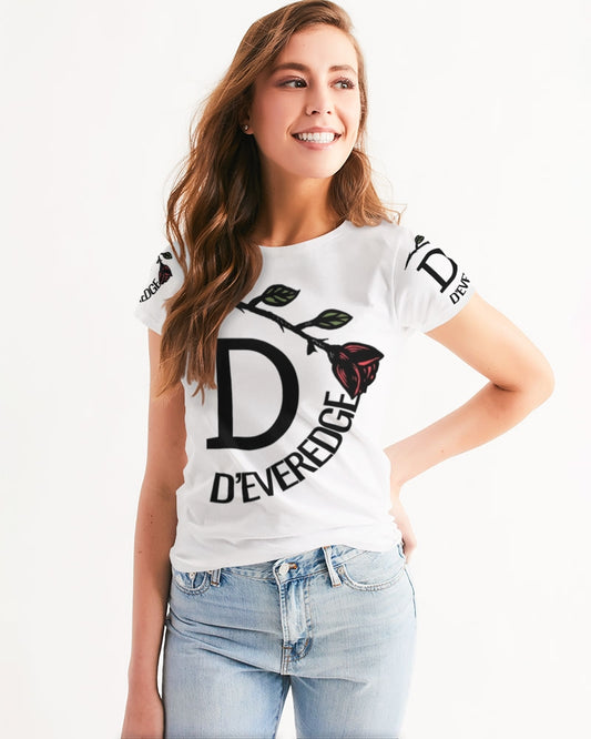 DEVEREDGE ROSE COLLECTION Women's All-Over Print Tee