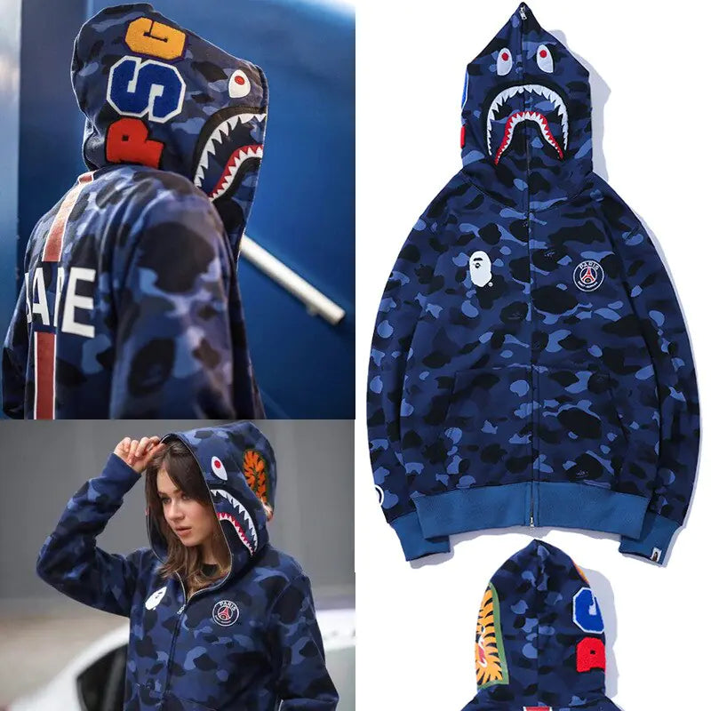 Bape Unisex Hoodies