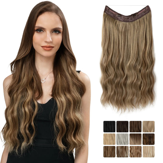 Synthetic Wave Hair Extensions