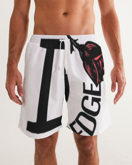 Deveredge Men's All-Over Print Swim Trunk