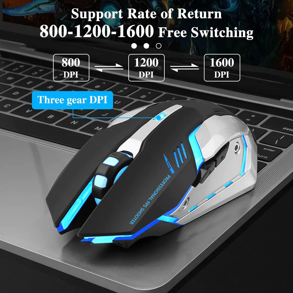 D'everedge Dual-mode Wireless Gaming Mouse