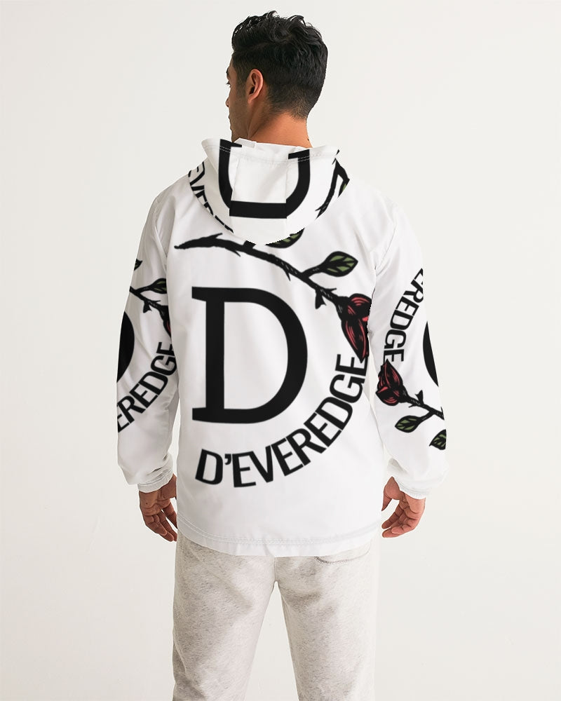 Deveredge Men's All-Over Print Windbreaker