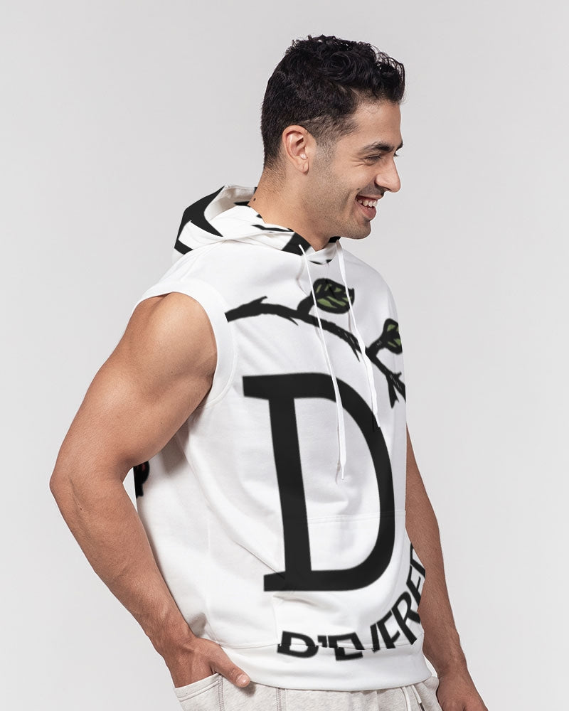 Deveredge Men's All-Over Print Heavyweight Sleeveless Hoodie